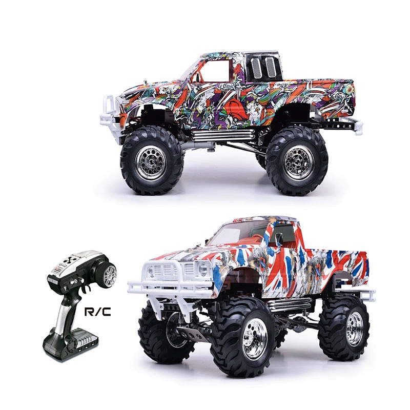 1:10 scale fastest big wheel 4wd rc monster pickup truck