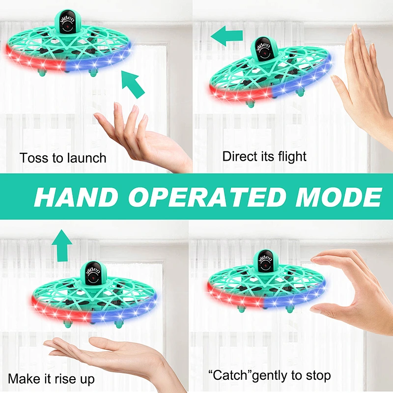 2in1 ufo video induction ball  aircraft drone with camera