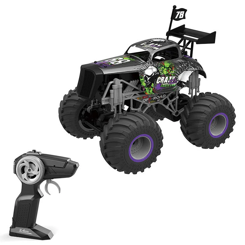New arrival 1:16 big wheel toys rc remote offroad car for kids