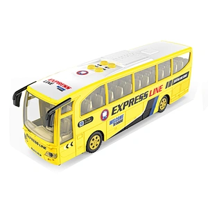 1:16 scale custom model die cast tour music bus toy for kids