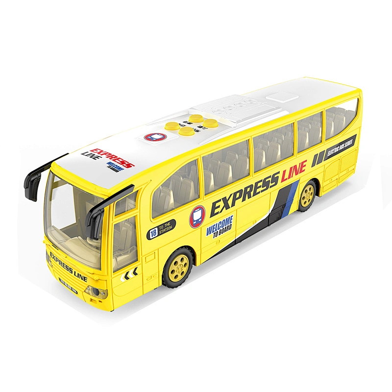 1:16 scale custom model die cast tour music bus toy for kids