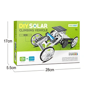 STEM toys climbing vehicle solar powered diy toys for hands on ability