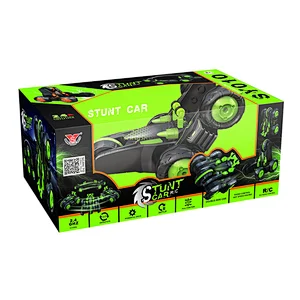 Remote control 6 channel kids flip rc racing stunt toy car