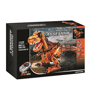 2020 Diy plastic creative dinosaur building blocks toys for kids