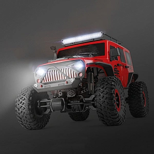 Rock Crawler Car 1 10 Scale 4x4 Rc Truck  Red  Radio OEM Box Power