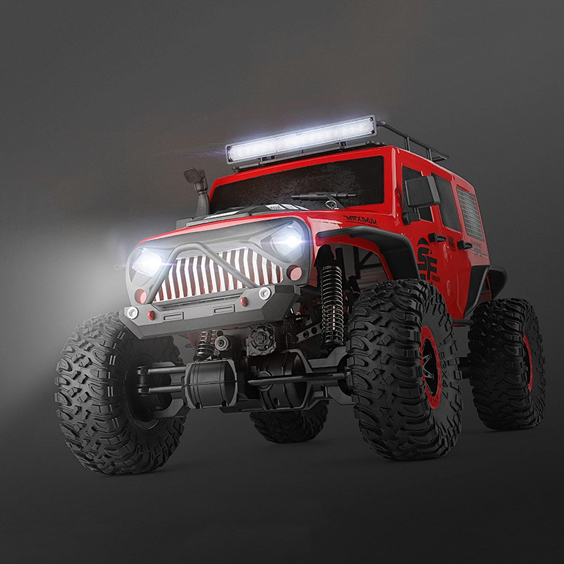 Rock Crawler Car 1 10 Scale 4x4 Rc Truck  Red  Radio OEM Box Power