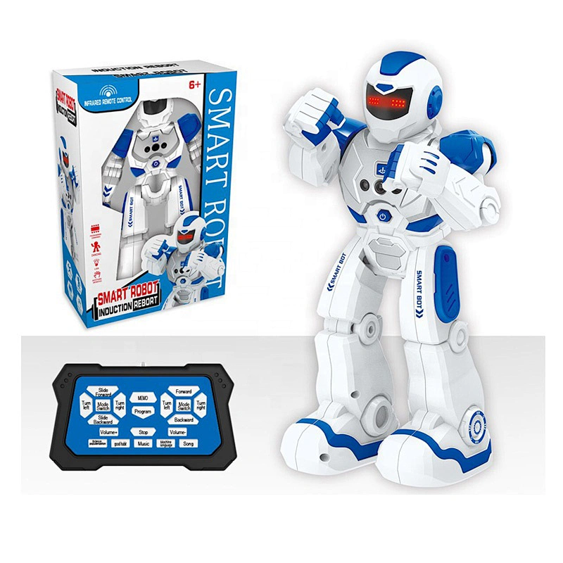 Intelligent radio remote control walking  kids rc dancing robot