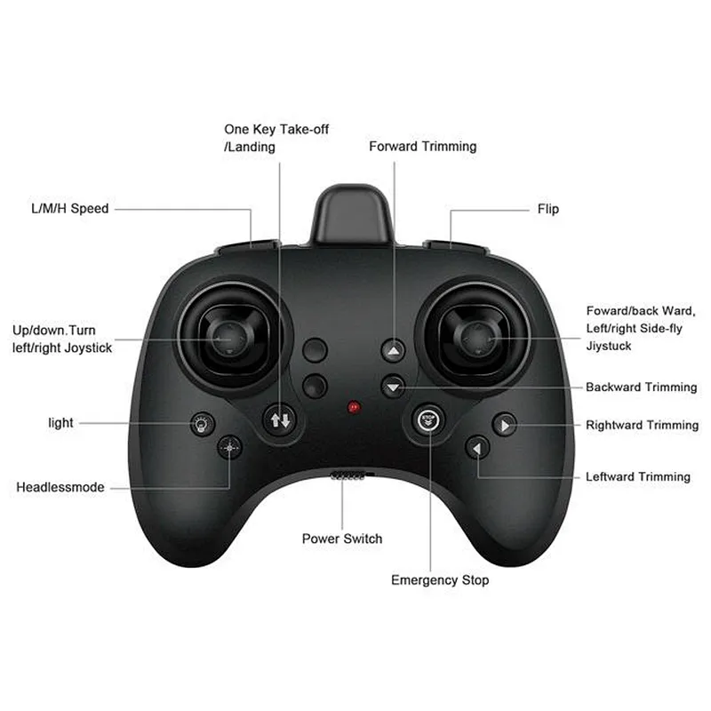 2021 Hot selling 2.4G rc sensor drone with 7-color lights