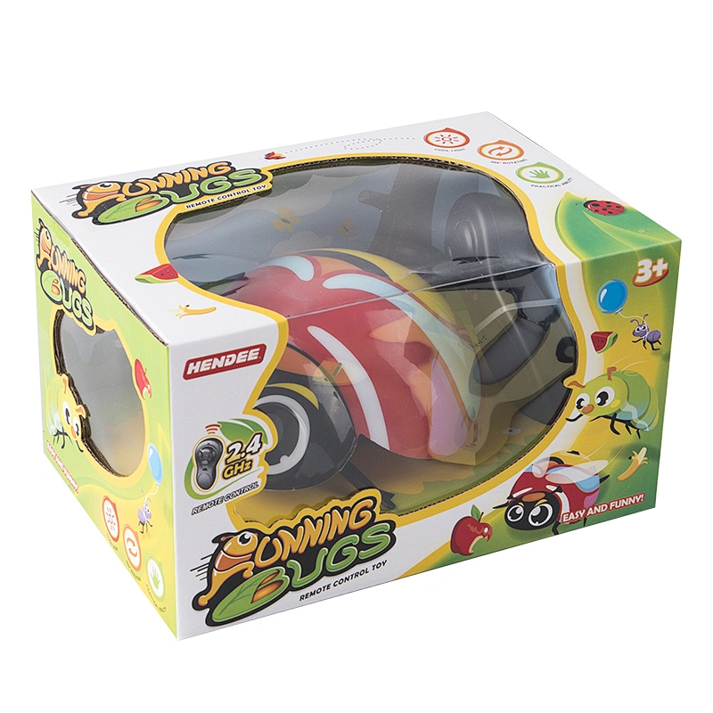 Electric remote control smart kids toys robotic beetle robot