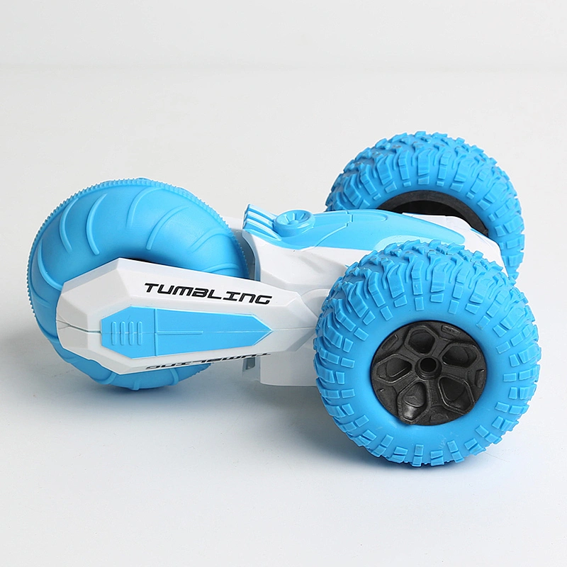 Hot selling 2.4G remote control rotary 3 wheel stunt rc car for sale