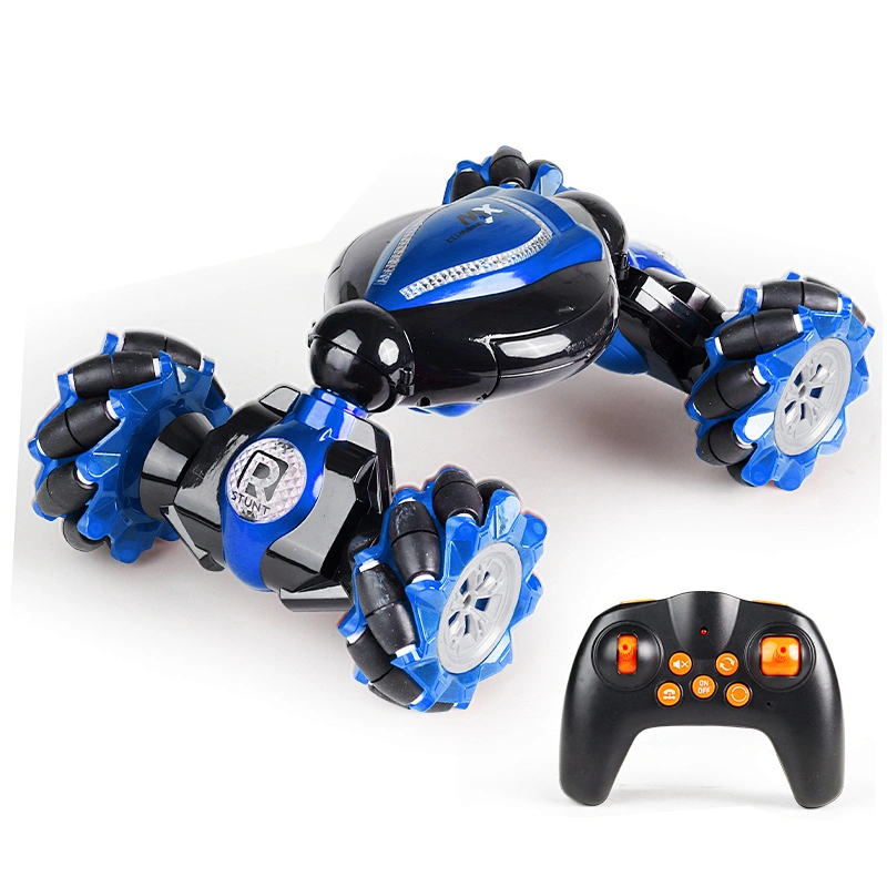 Wholesale music led gesture remote control stunt rc car for kids
