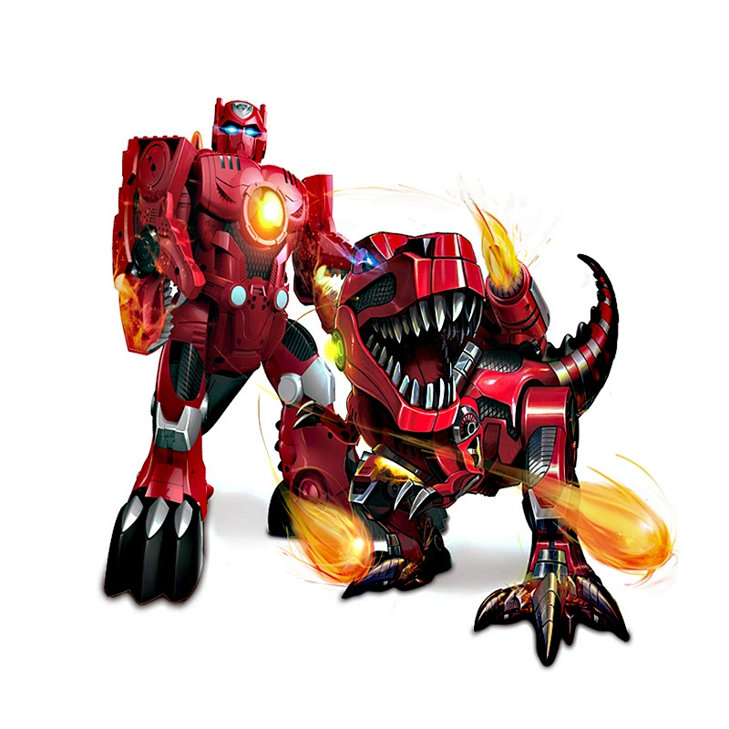 Intelligent transformation remote control robot dinosaur toy