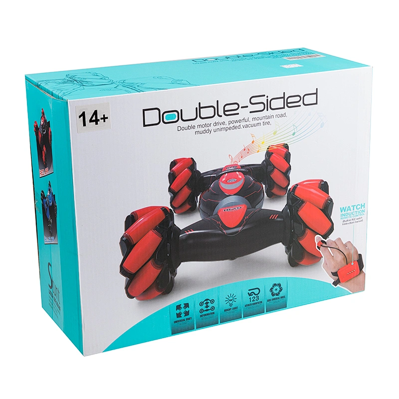 2020 gesture remote control 360 rolling toy twister rc stunt car