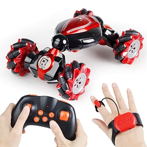 1:12 scale hand watch gesture remote control double sided stunt car