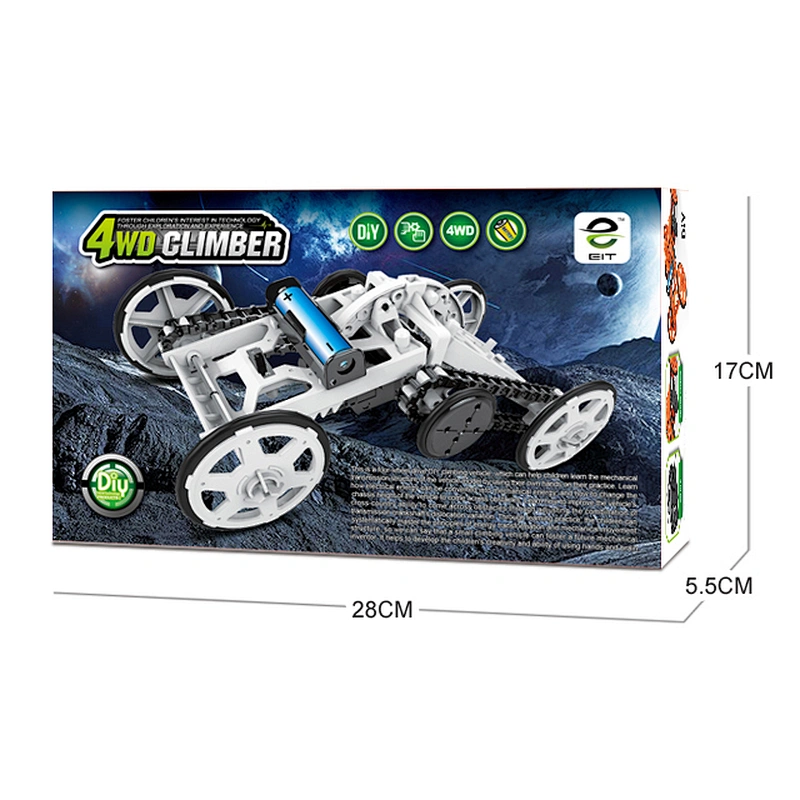 4WD climber technology science car diy kids toys blocks for children