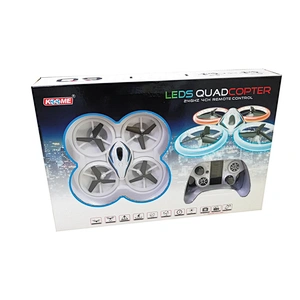 Hot selling 2.4G remote control 360 degree flip rc mini led drone