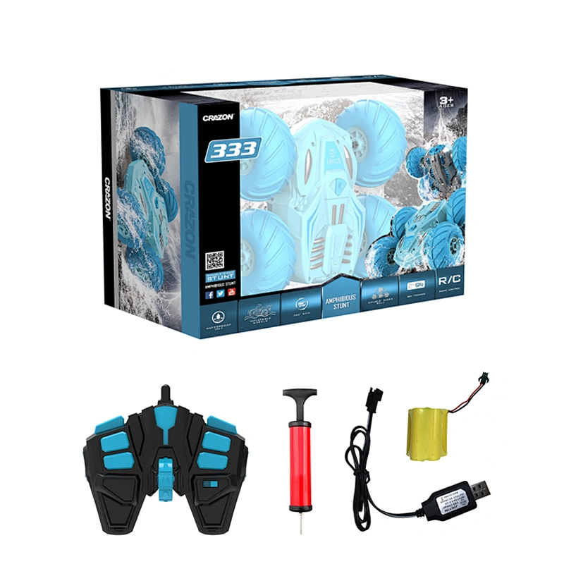 New arrival remote control 4wd rotation toy rc stunt car for kids