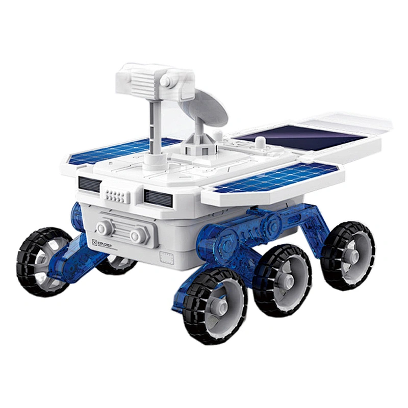 2021creativity item 4wd DIY016 mars solar powered car toys for children