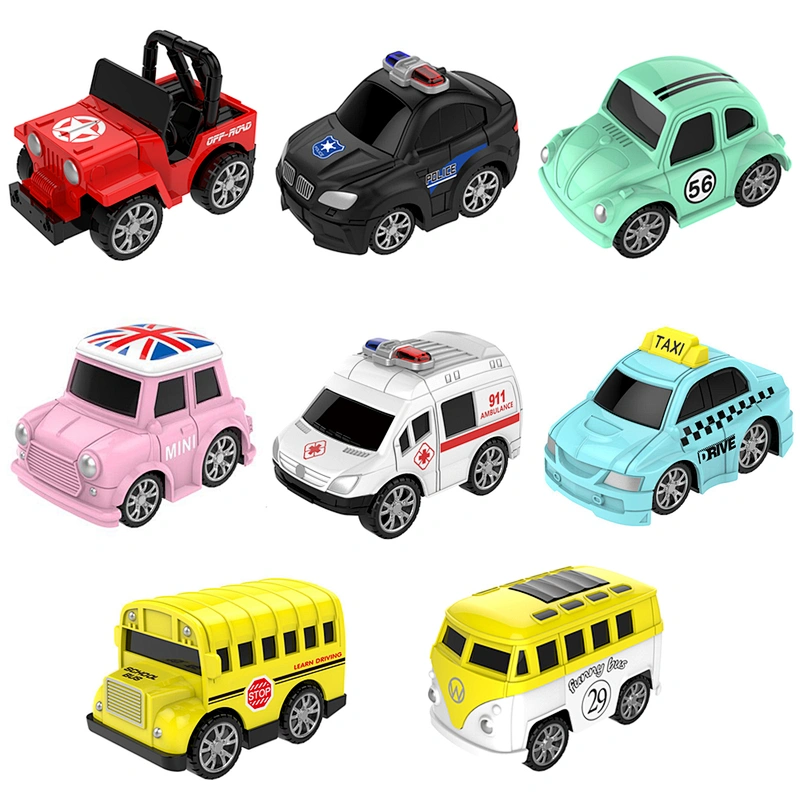 Hot selling kids die cast vehicle pullback alloy mini toy car