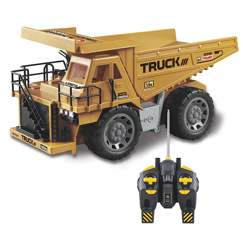 Hot selling 2.4G large remote control toy rc dump truck for sale