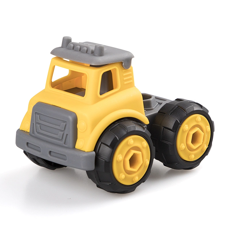 Kids building block self-assembly engineering diy mini toy truck