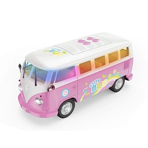 1:16 happy kids scale car model mini diecast plastic bus toy