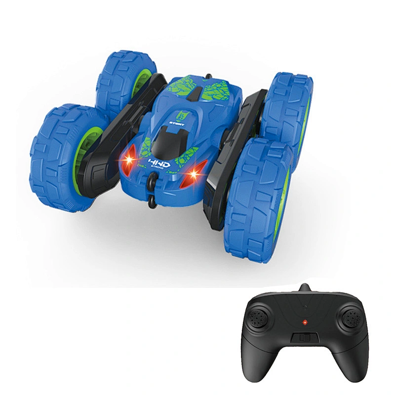 Hot selling 1:28 scale radio control double side stunt flip toy rc car