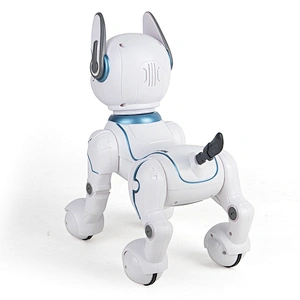 Smart electric intelligent interactive dog voice controlled robot