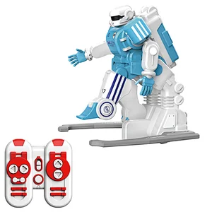 Funny kids remote control mini game battle football soccer robot
