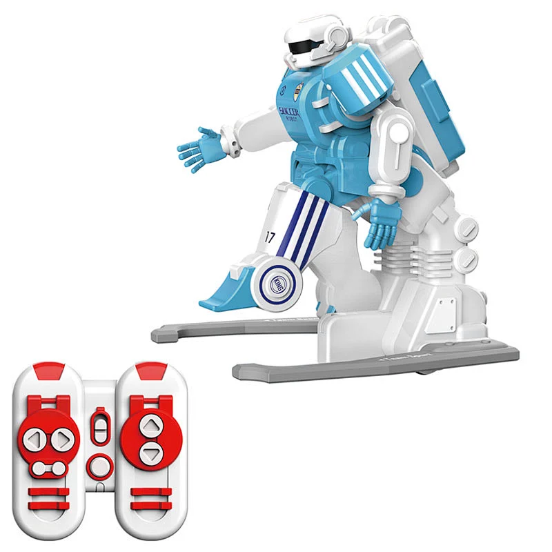 Funny kids remote control mini game battle football soccer robot
