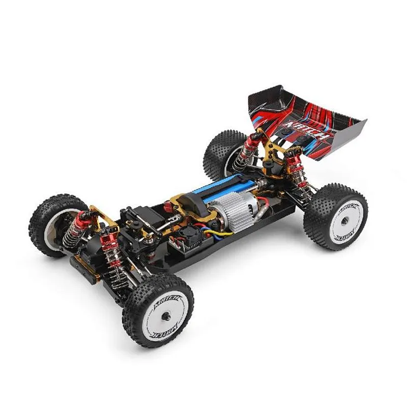 2.4G 1:10 scale  4WD RC Racing high speed alloy car WL104001