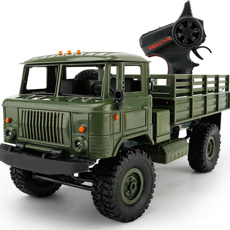 Outdoor electric remote control 1 16 rc military army truck for sale