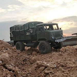 Outdoor electric remote control 1 16 rc military army truck for sale