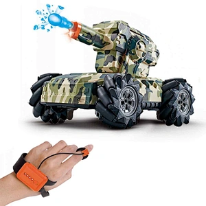 2020 plastic 2.4G sensor control toy military rc tank for kids