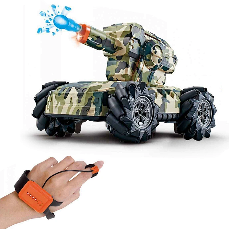 2020 plastic 2.4G sensor control toy military rc tank for kids
