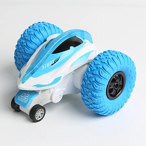 New arrival 2.4G kids remote control rotary toy rc stunt car