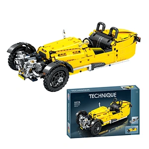 Wholesale diy plastic construction brick car toy car building block