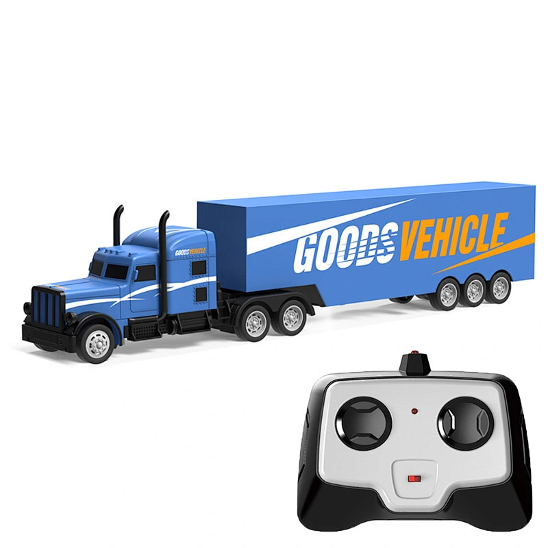 New arrival 2.4G remote control rc tractor rc container truck