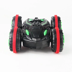 Hot 6ch amphibious remote control 4wd rc 360 stunt toy car