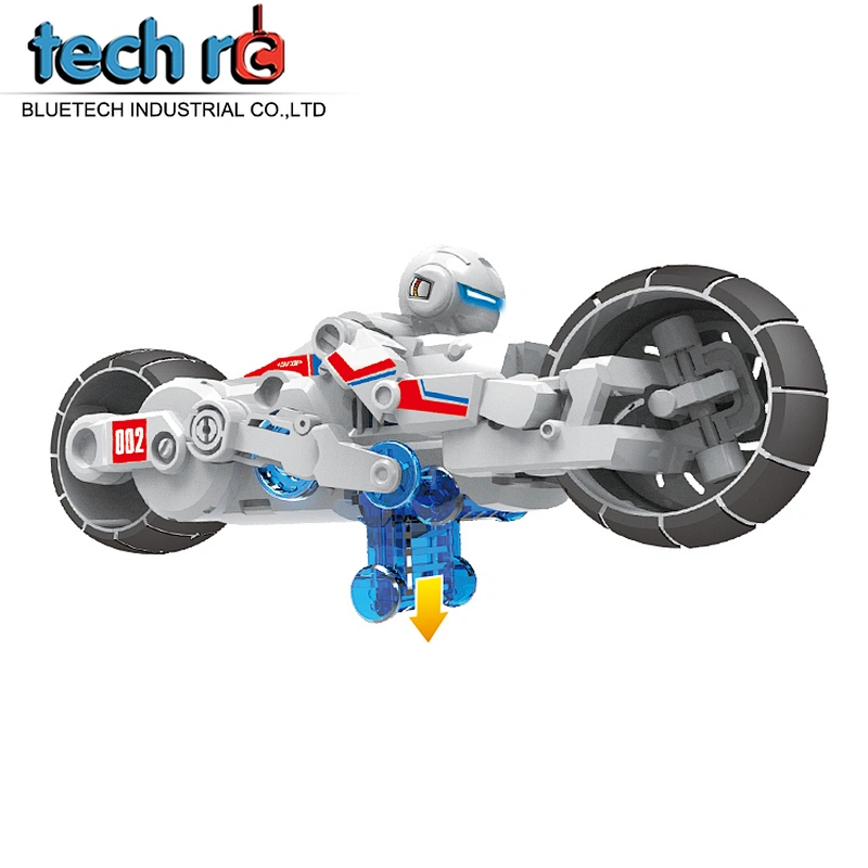 Self assemble blocks diy brine salt water car power toy