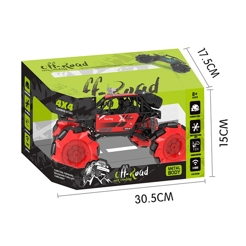 1/18 scale 4X4 climbing car off-road r/c stunt car toy with high quality