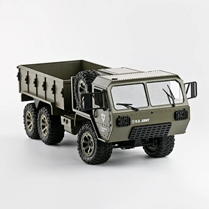 Remote control 6wd truck toy military rc pickup trucks