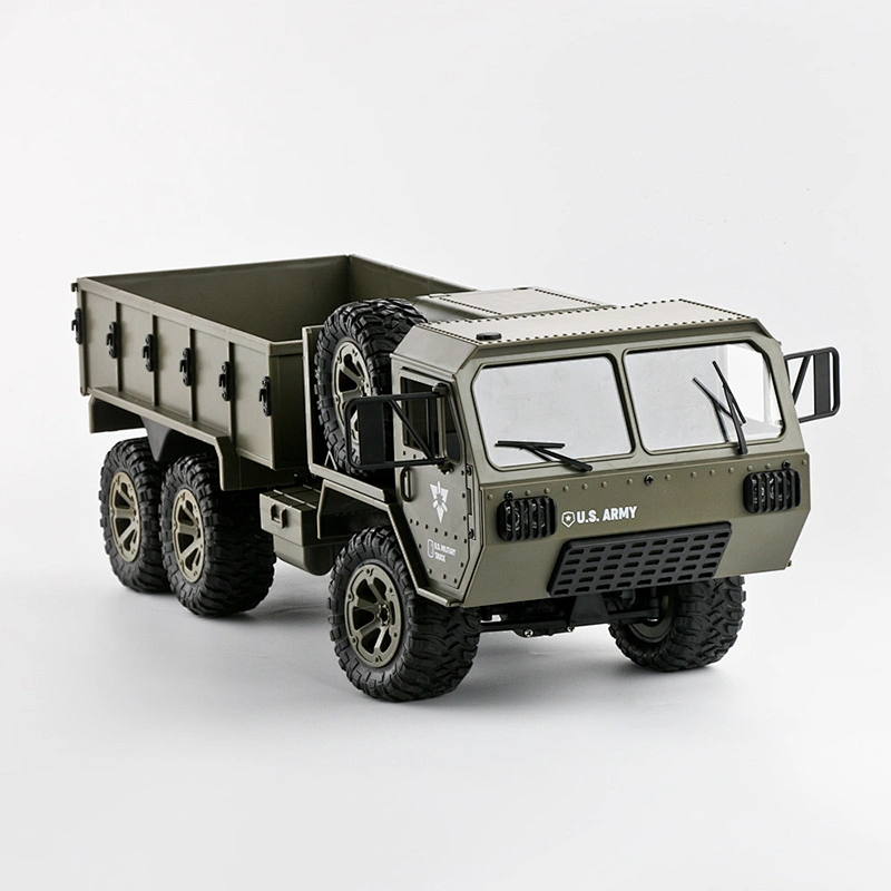 Remote control 6wd truck toy military rc pickup trucks