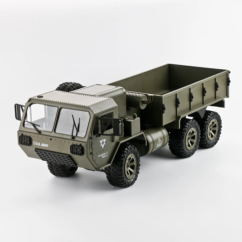 Remote control 6wd truck toy military rc pickup trucks