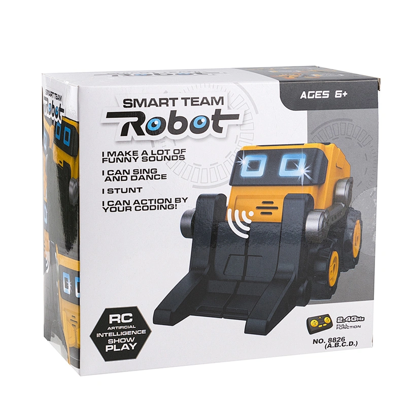 Educational intelligent smart engineering car rc toys robot for adult