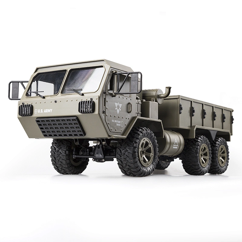 Remote control 6wd truck toy military rc pickup trucks