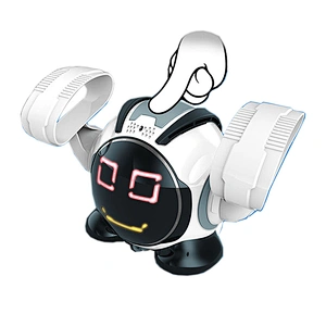 2021 new product dance music tumble rc toy robots for children