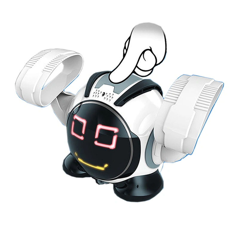 2021 new product dance music tumble rc toy robots for children