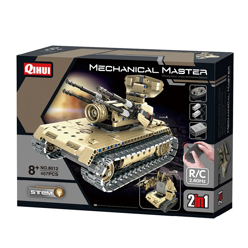 New remote control mini kids toy battle military army rc tank