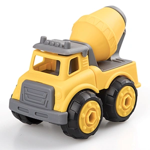 Kids building block self-assembly engineering diy mini toy truck